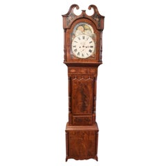 Victorian Grandfather Clock Longcase Josh Walker Workington 1820