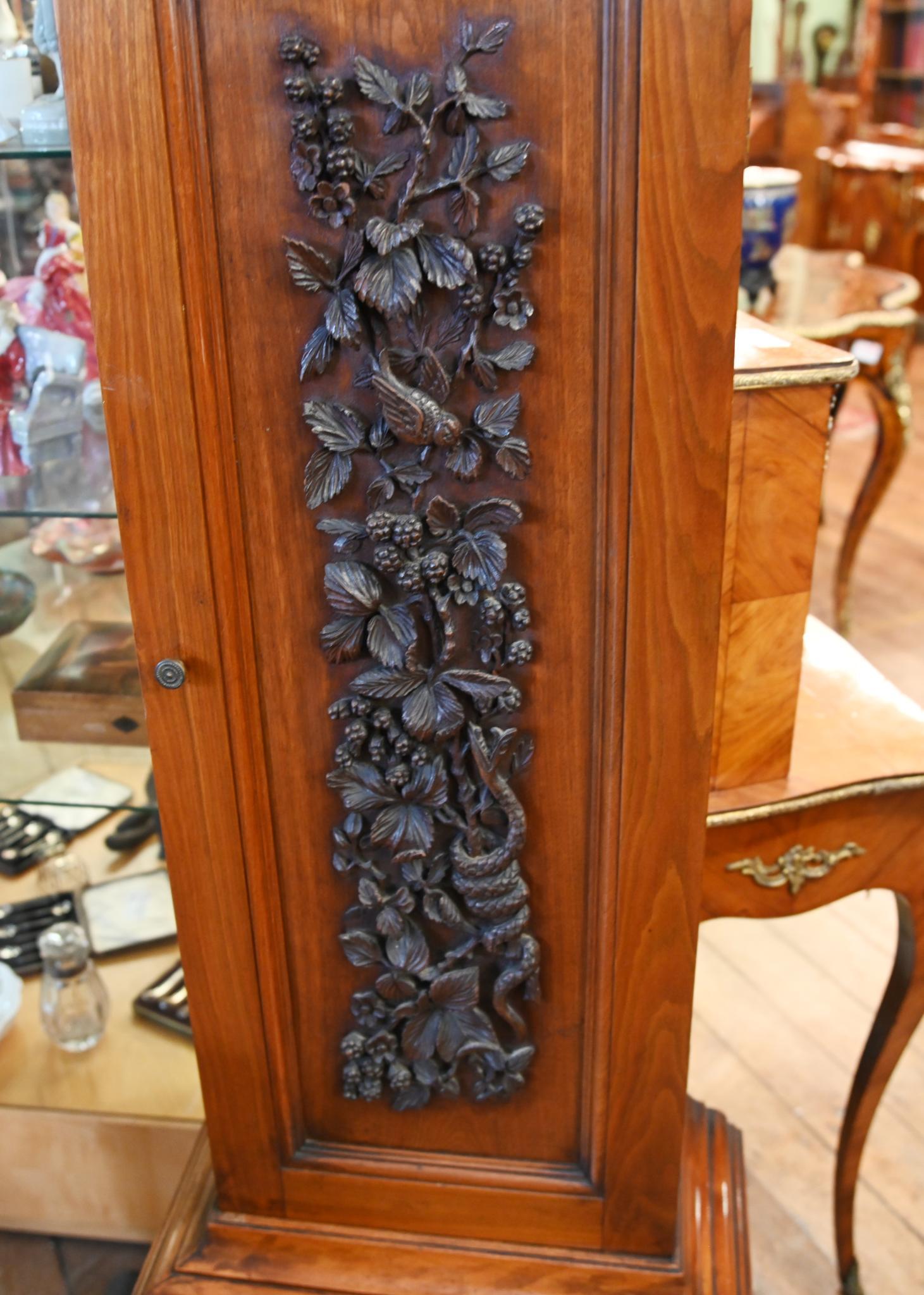 Victorian Grandfather Clock Thomas Page Norwich Long Case For Sale 2