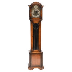 Victorian Grandfather Clock Walnut Longcase 1890 Whittington