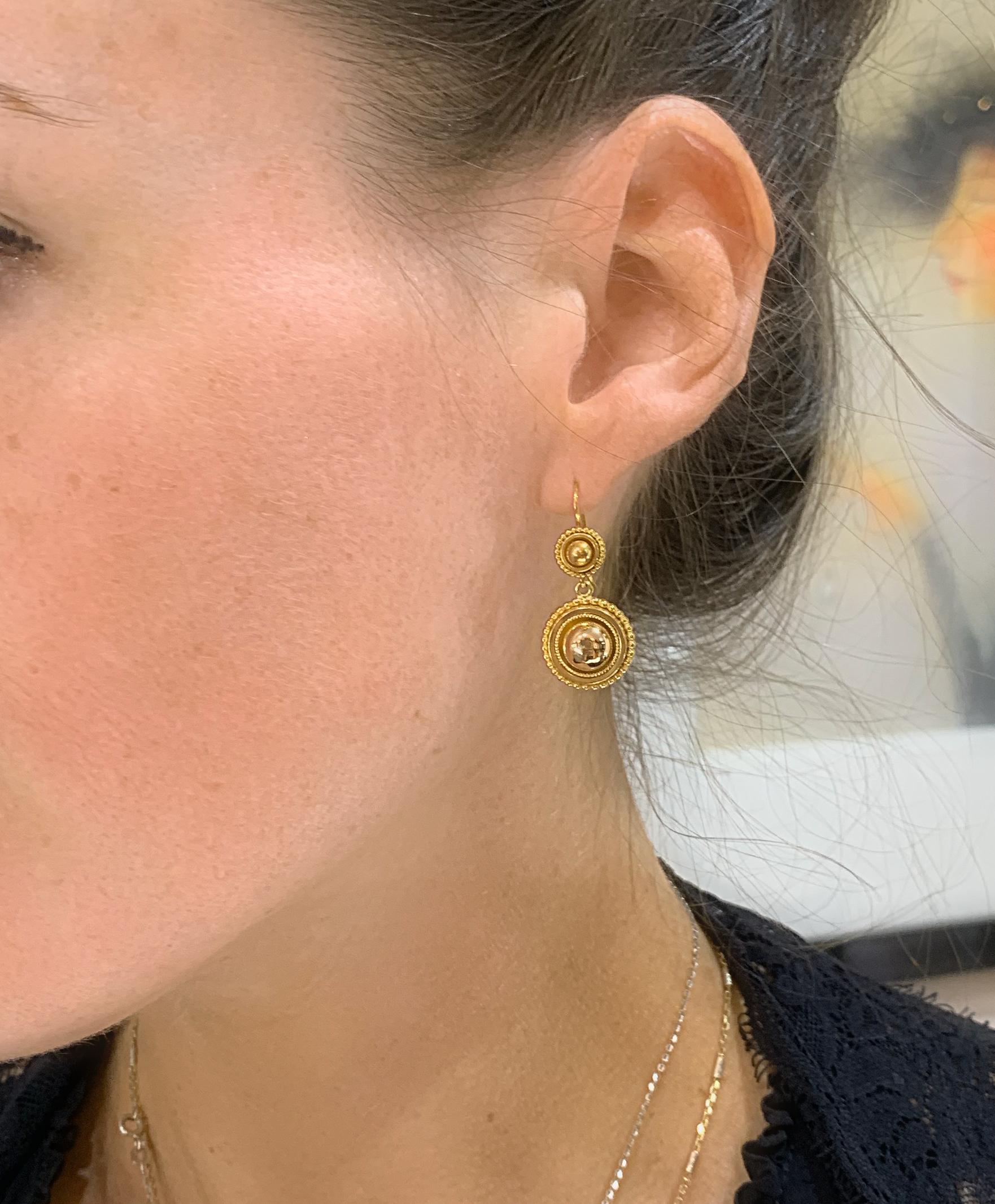 15 carat gold earrings
