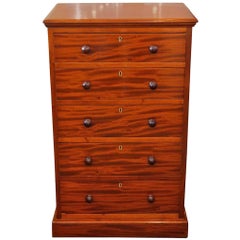 Victorian Heal 
Co. Mahogany Flight of Drawers