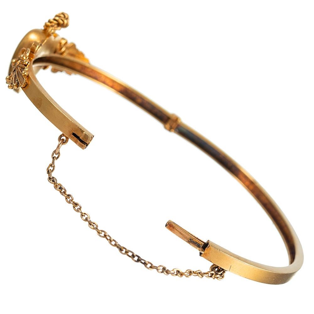 heart bangle bracelet