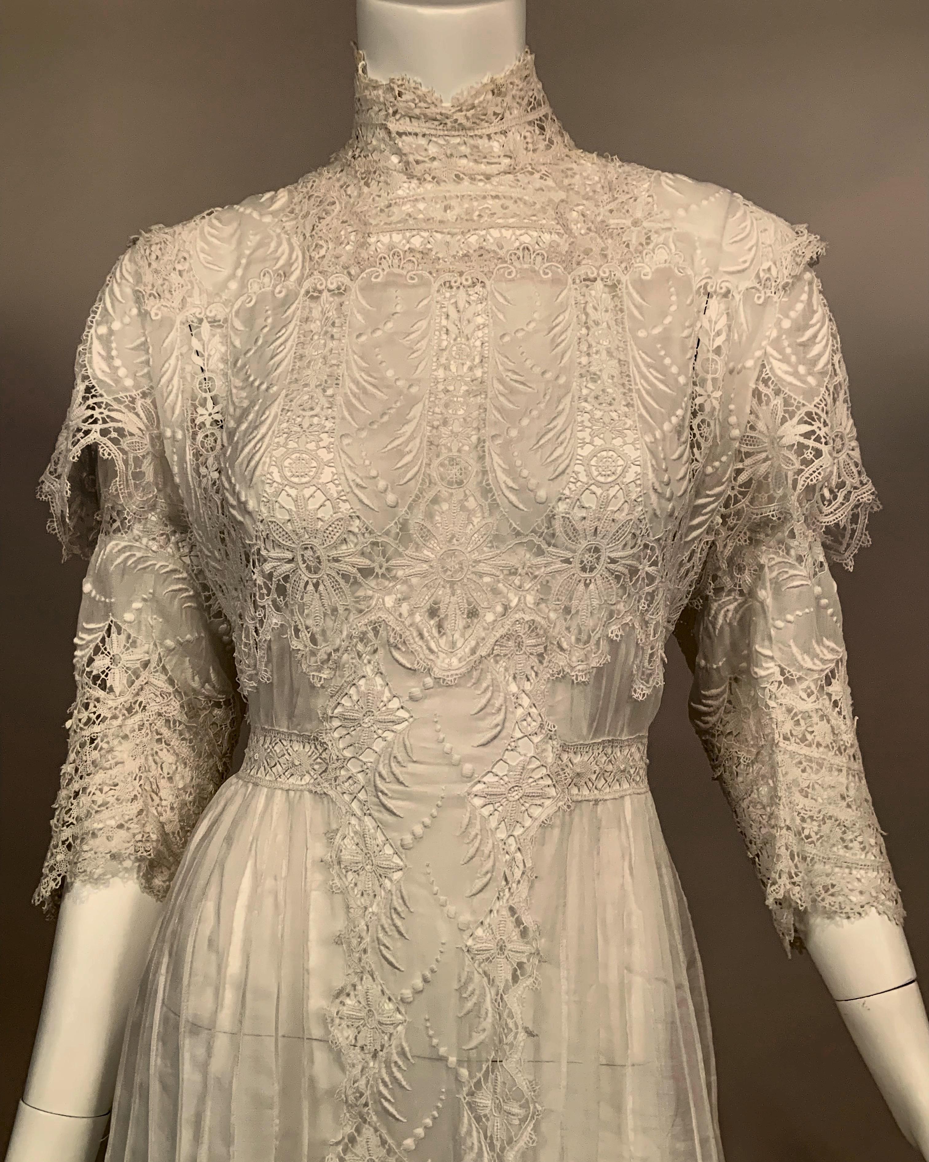 victorian high neck dress