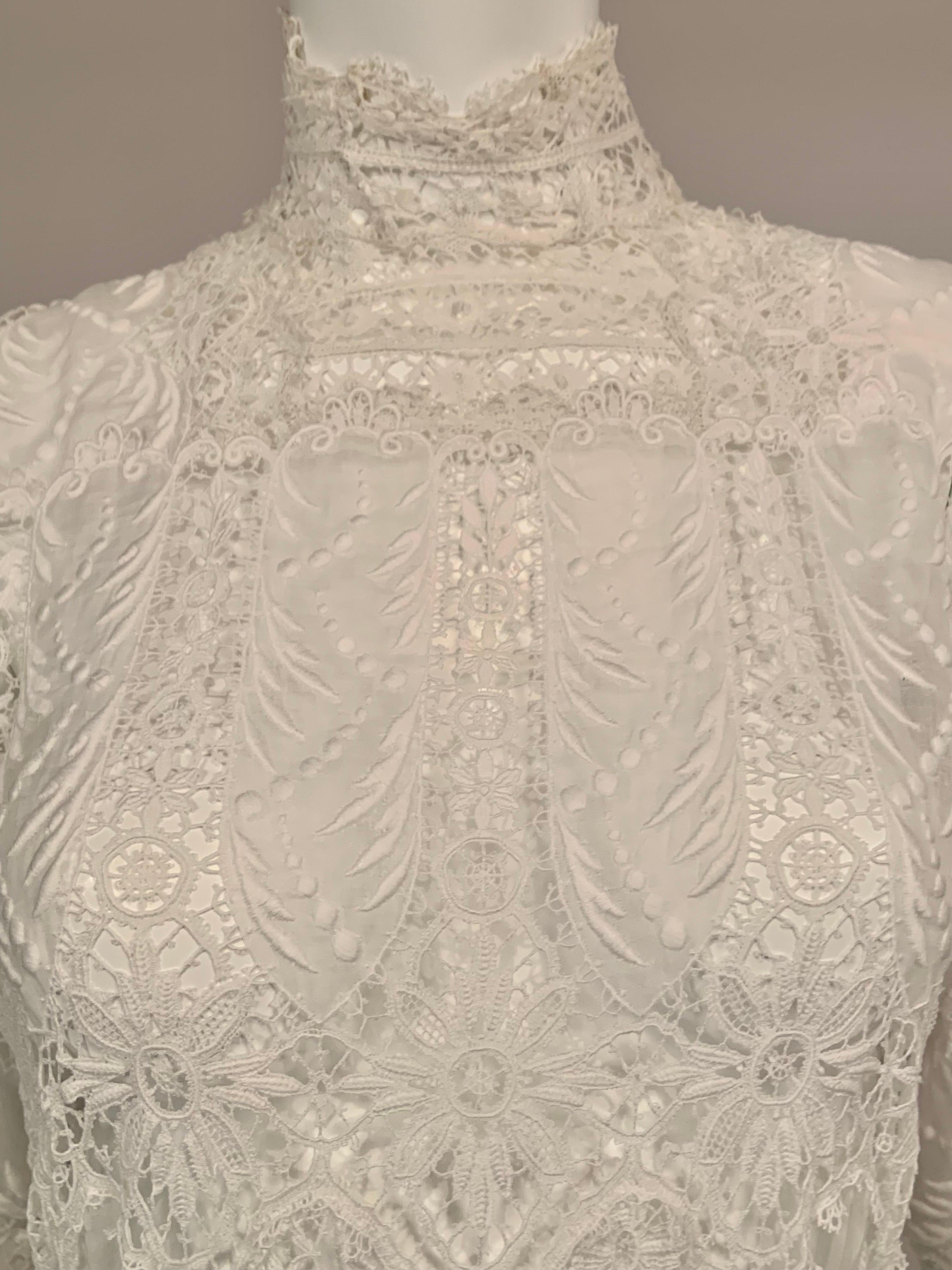 high neck victorian dress