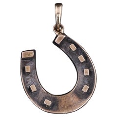 Victorian Horseshoe Charm of 15ct Gold