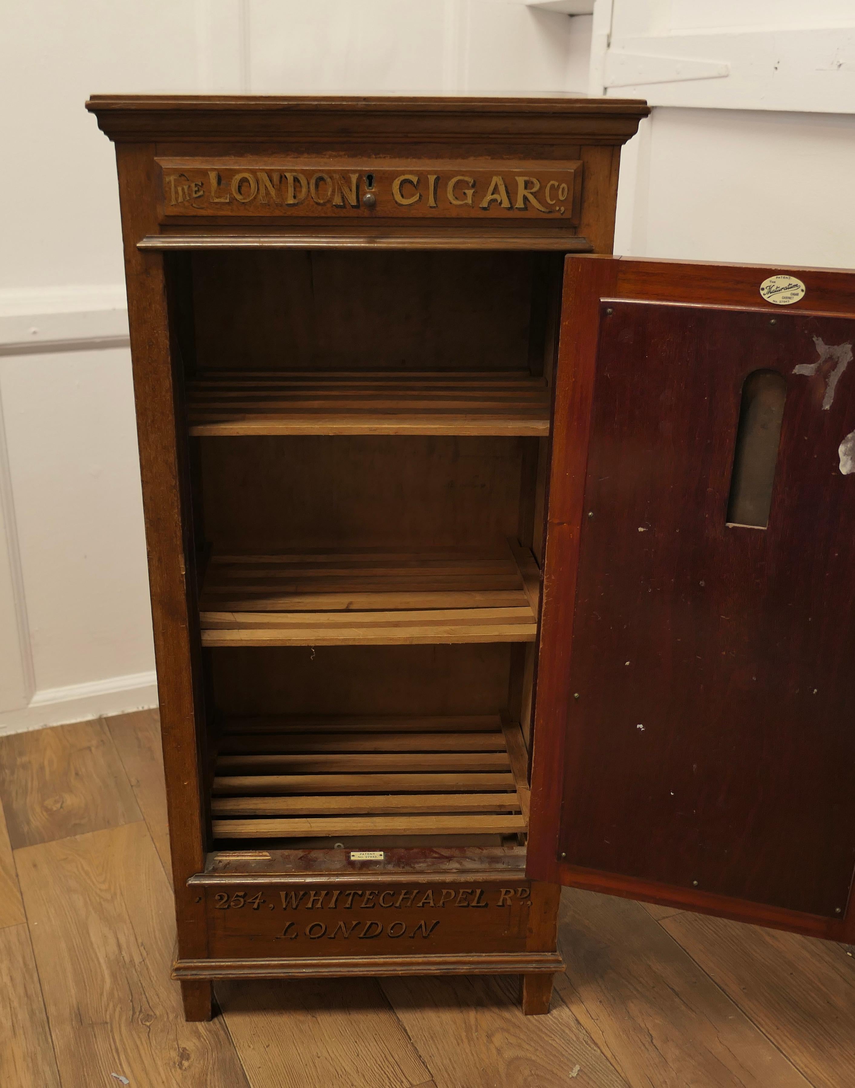 Victorian Humidor Painted for The London Cigar Co Store Display 6