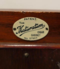 Victorian Humidor Painted for The London Cigar Co Store Display