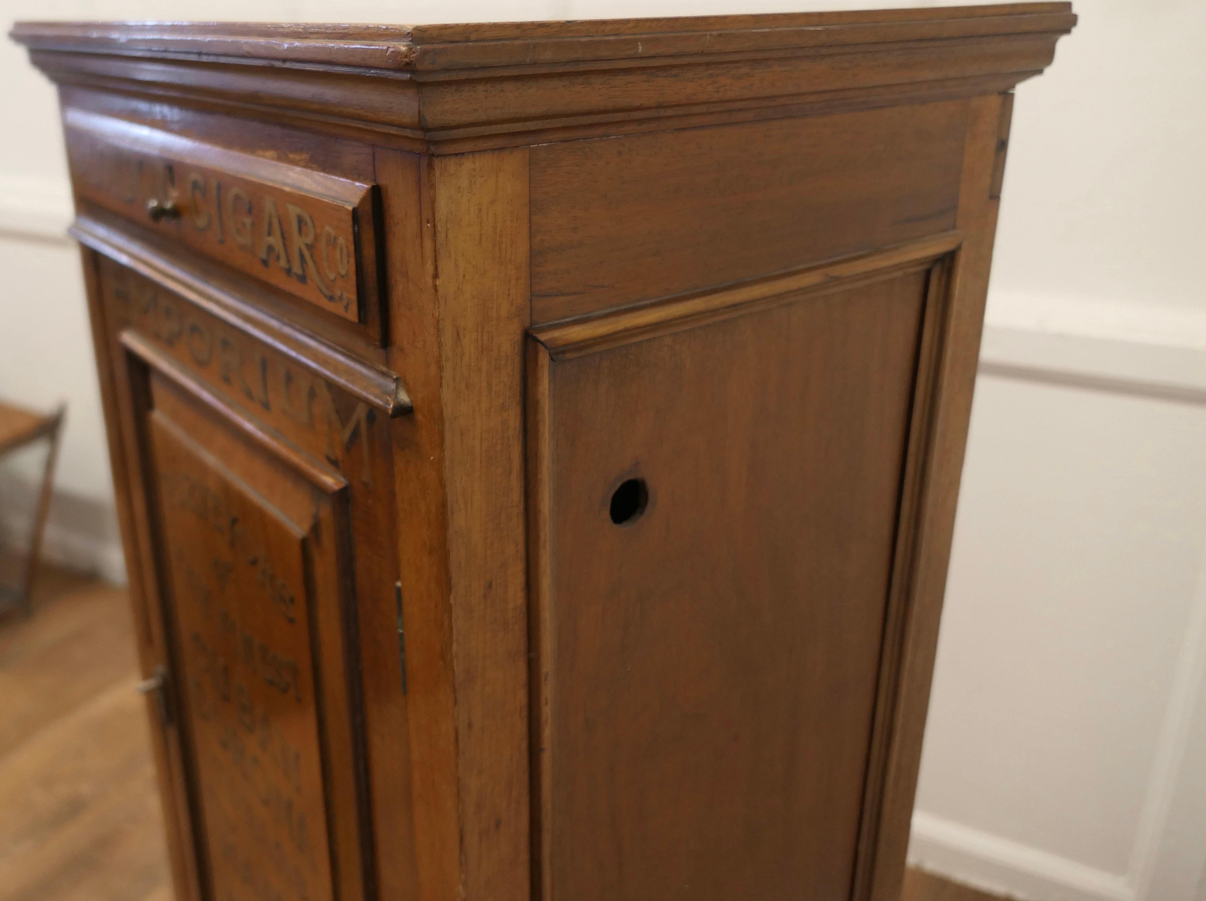 Victorian Humidor Painted for The London Cigar Co Store Display 2