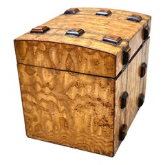 Victorian Hungarian Ash Tea Caddy