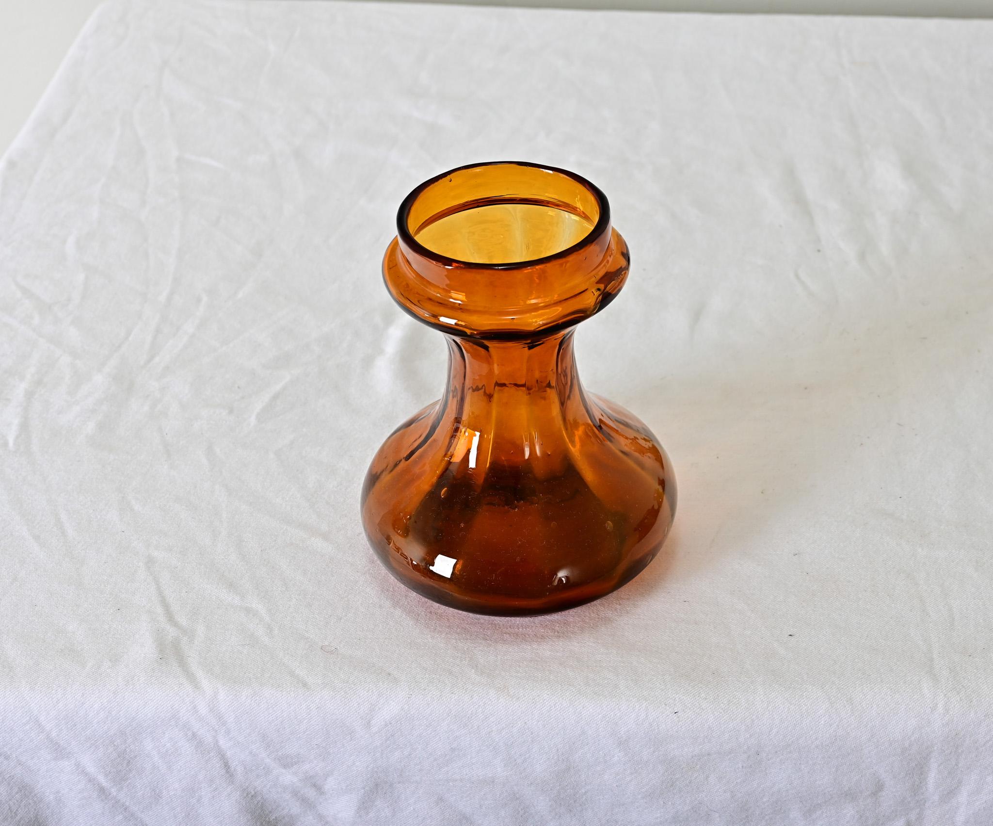 French Victorian Hyacinth Vase