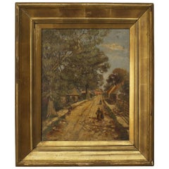 Victorian Impressionist Street Scene Victorian Impressionist Street Scene