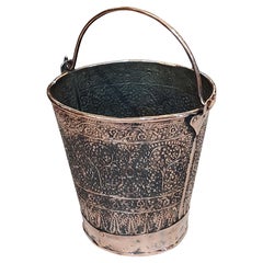 Victorian Indian Hand Worked Copper Pale