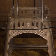 Victorian Industrial Cast Iron Table