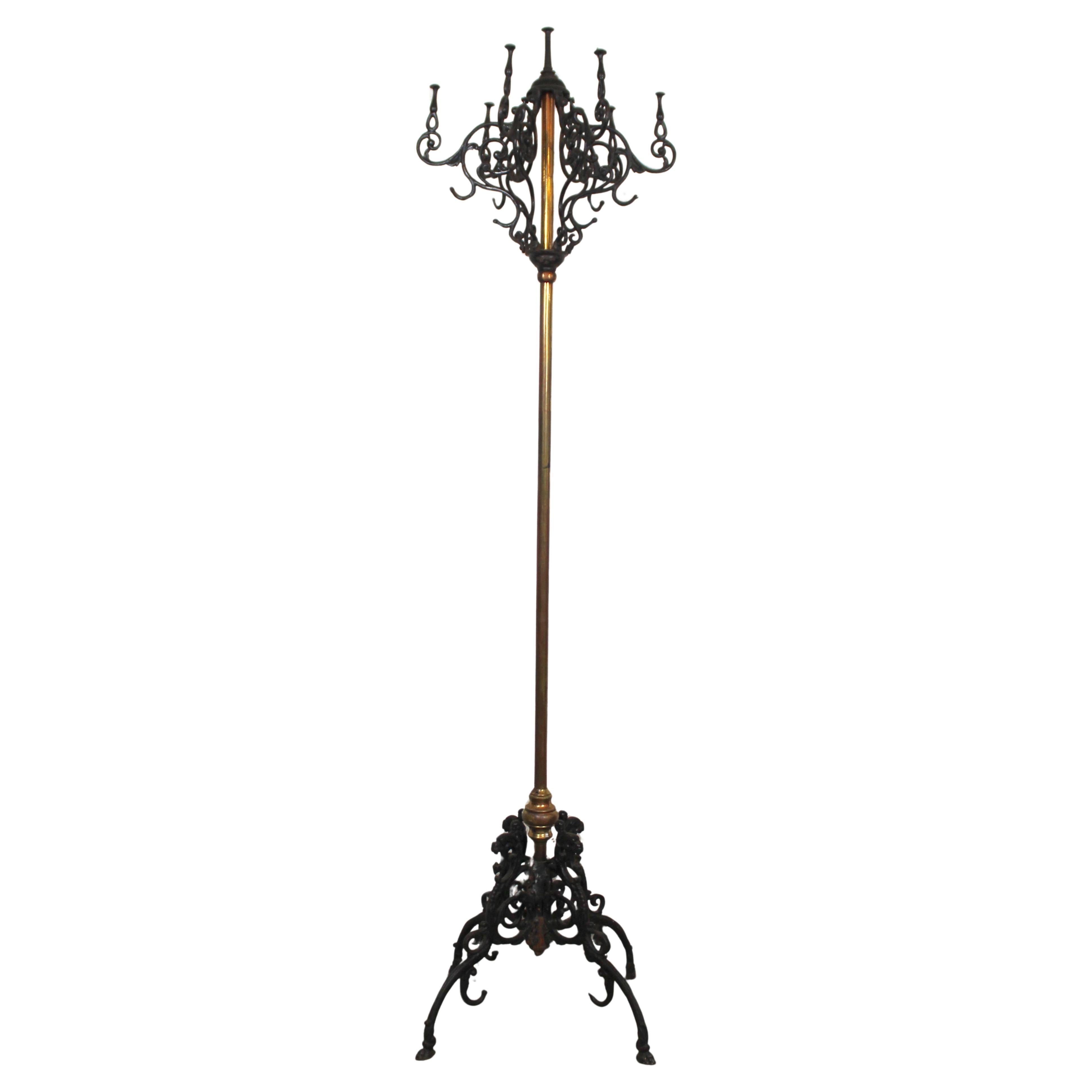 Victorian Iron Coat Stand