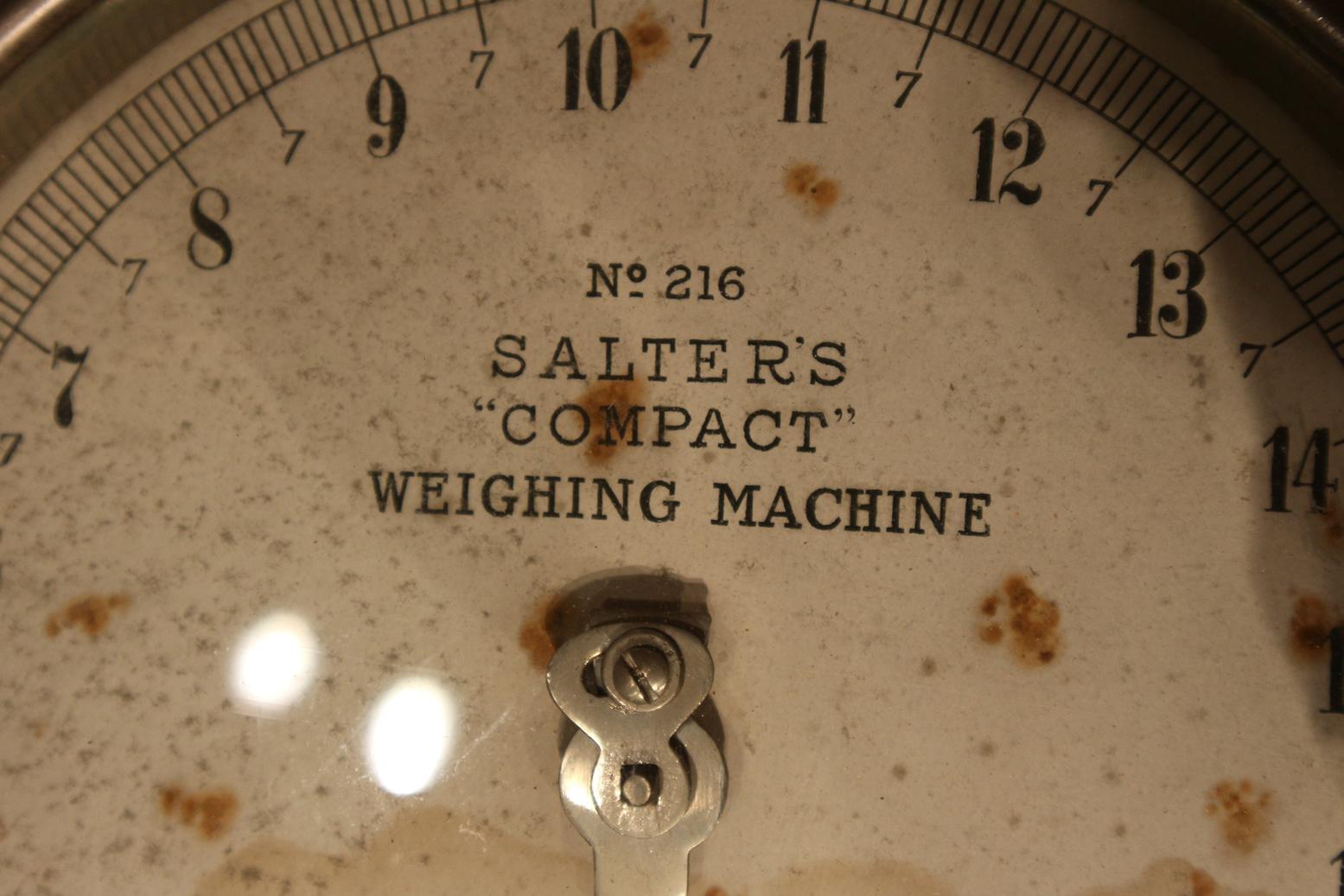 vintage salter bathroom scales