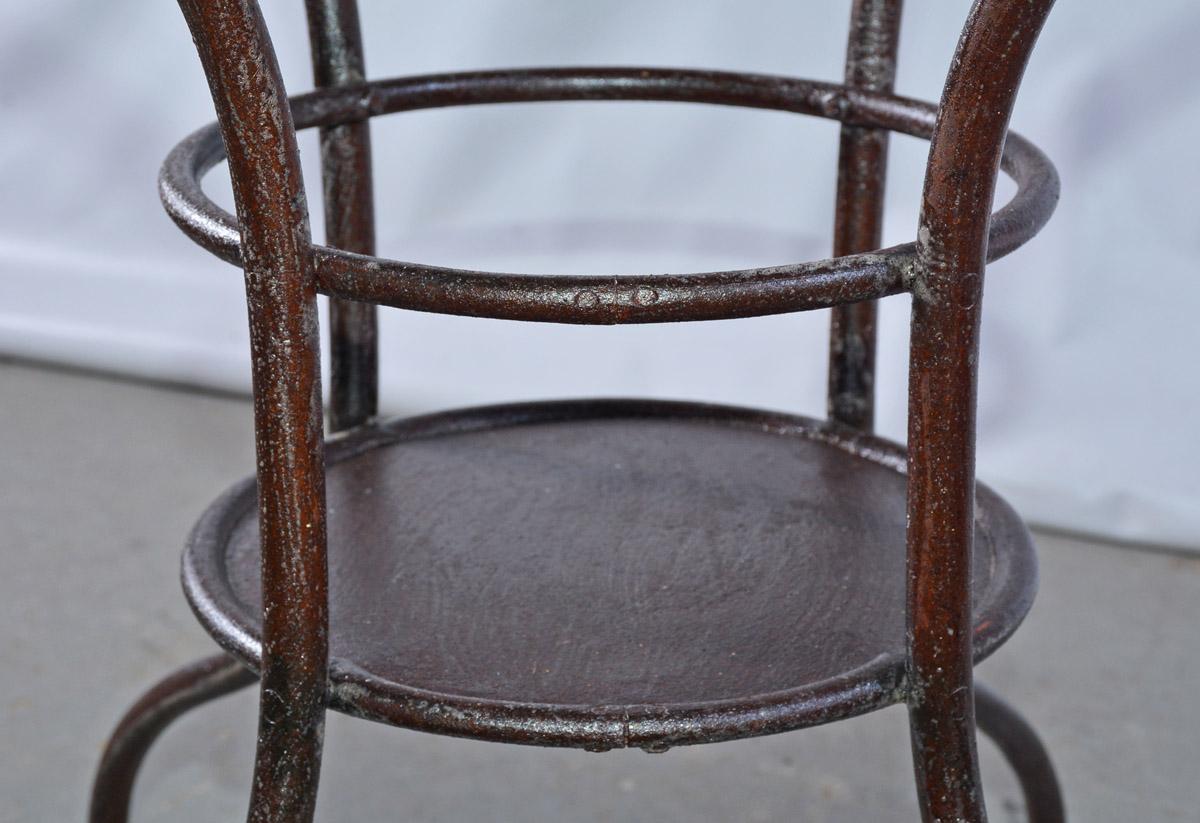 19th Century Victorian Iron Wash or Planter Stand For Sale