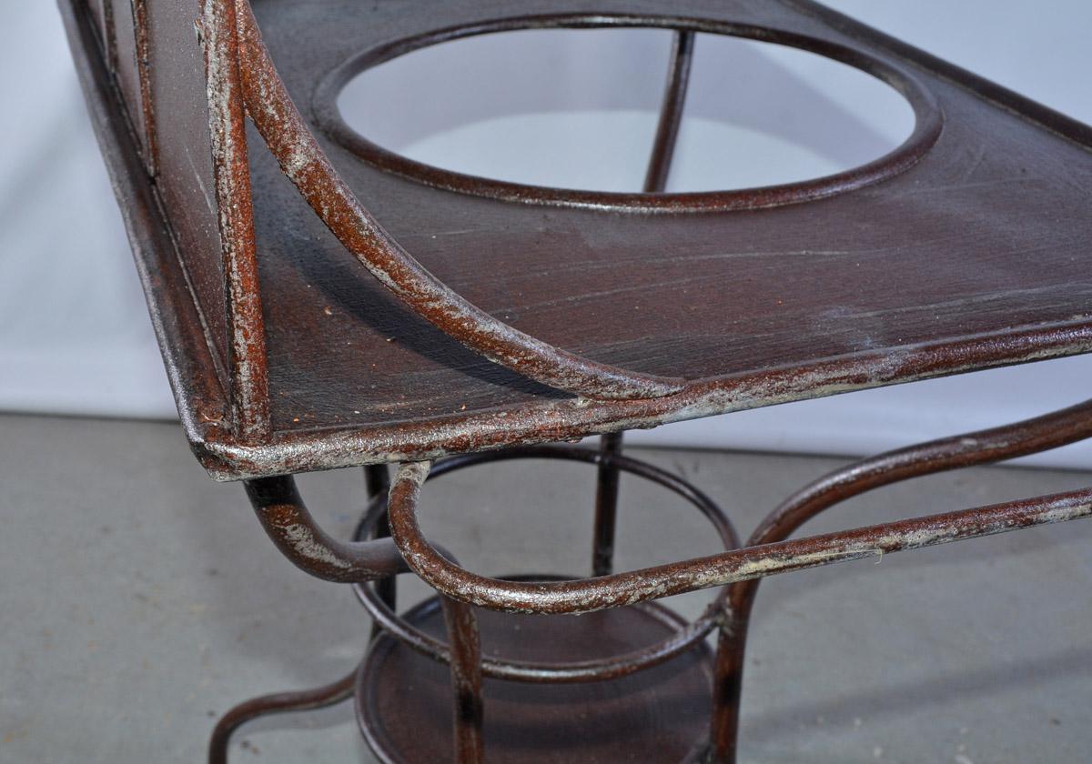 Victorian Iron Wash or Planter Stand For Sale 1