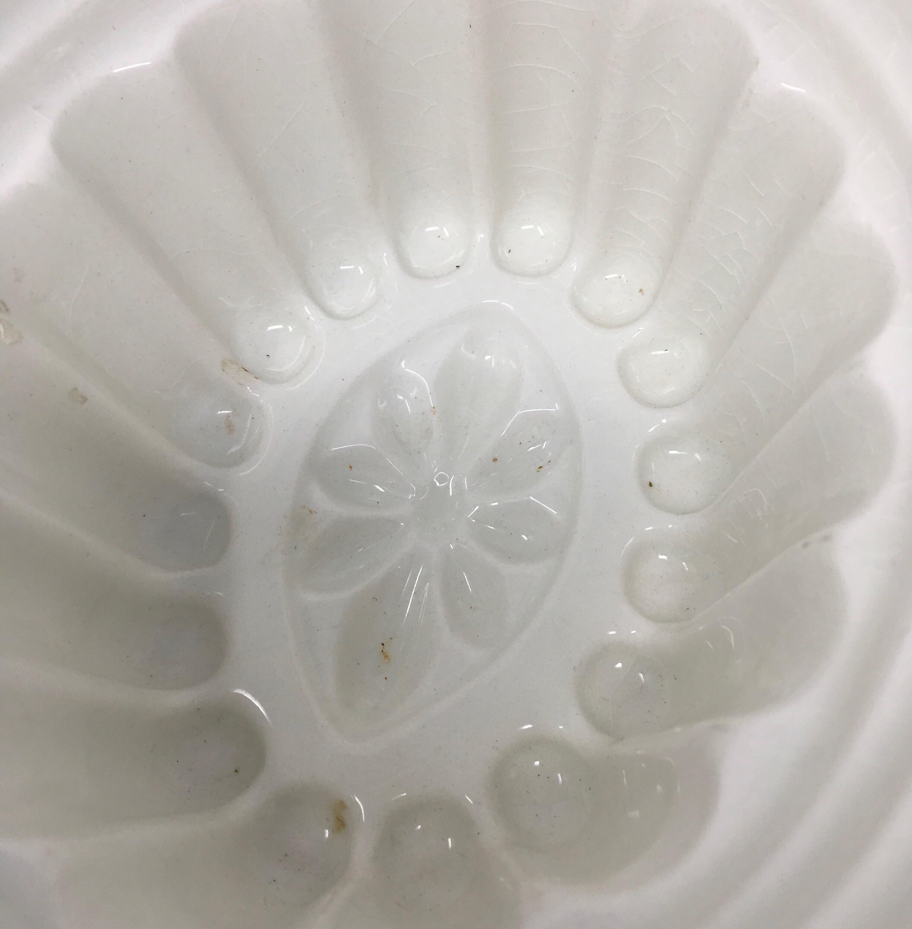 Victorian Ironstone Jelly Mold 2