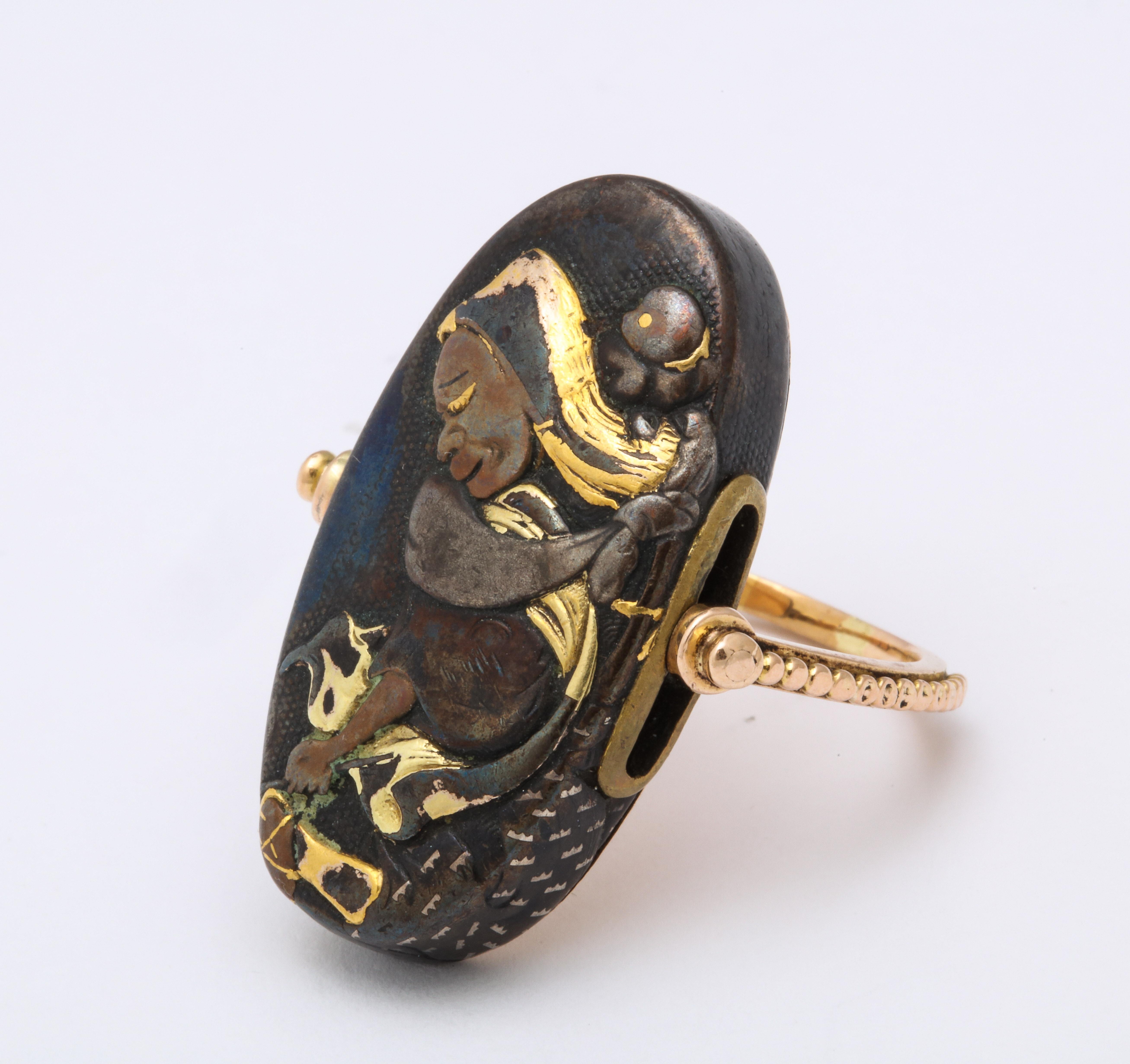 antique japanese ring