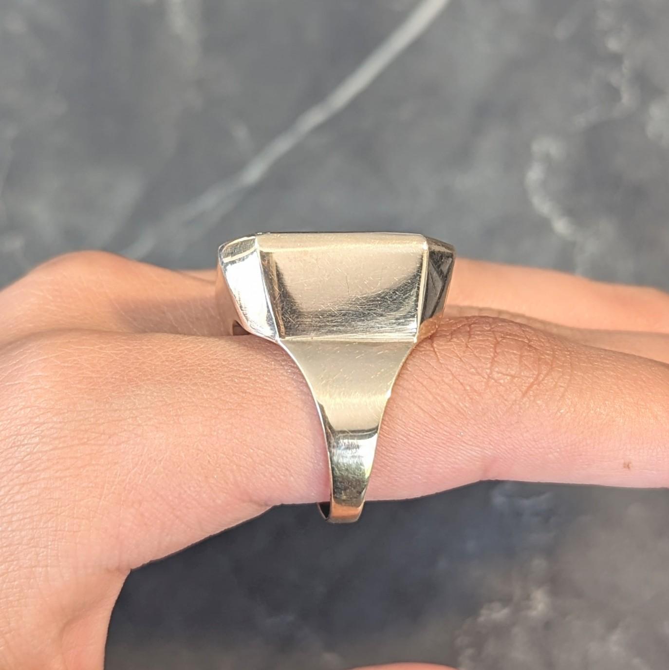 Victorian Japanese Shakudo 14 Karat Yellow Gold Travelers Antique Ring For Sale 10