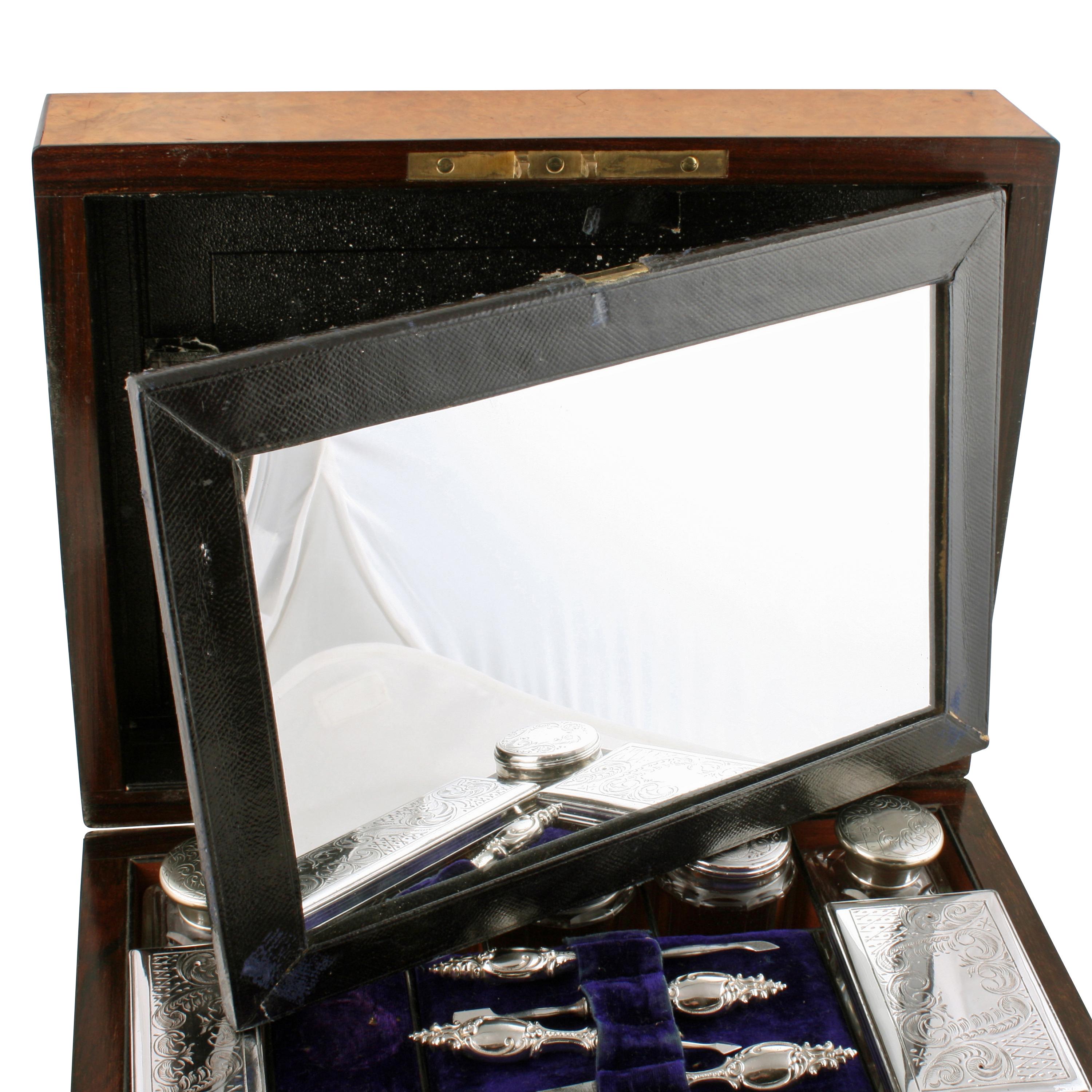 Victorian Jewelry and Dressing Box For Sale 2