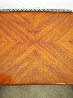 Victorian Kingwood Kidney Shaped Occasional Table, circa 1870