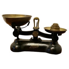 Victorian Kitchen Balance Scales, from Boots with Weights   