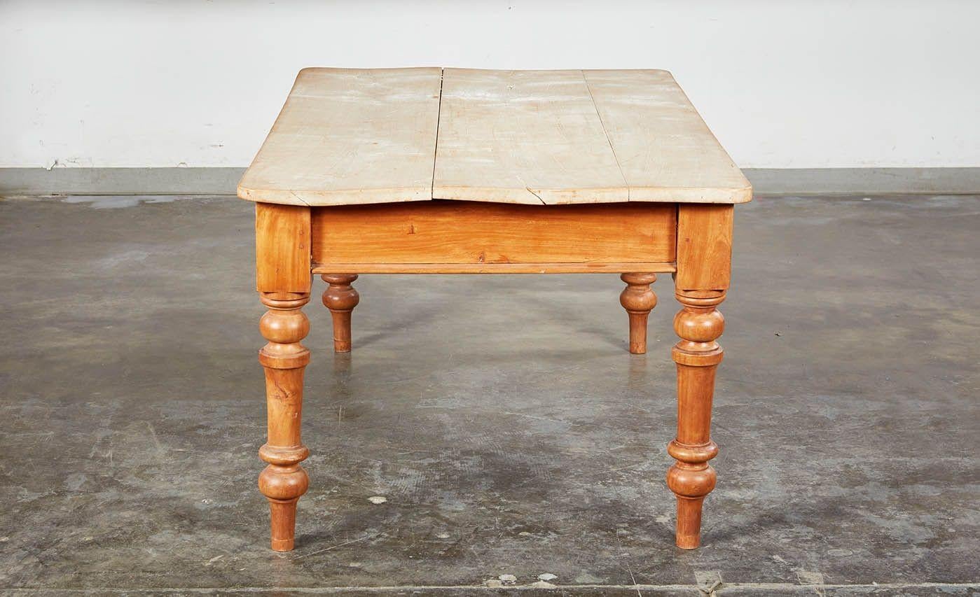 Table de travail de cuisine victorienne Bon état - En vente à Greenwich, CT