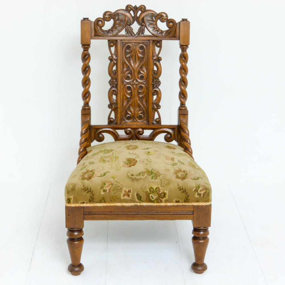 Victorian Ladies and Gents Chairs For Sale 1