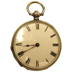 Victorian Ladies Silver Pocket Watch Dated circa 1890, Swiss Movement