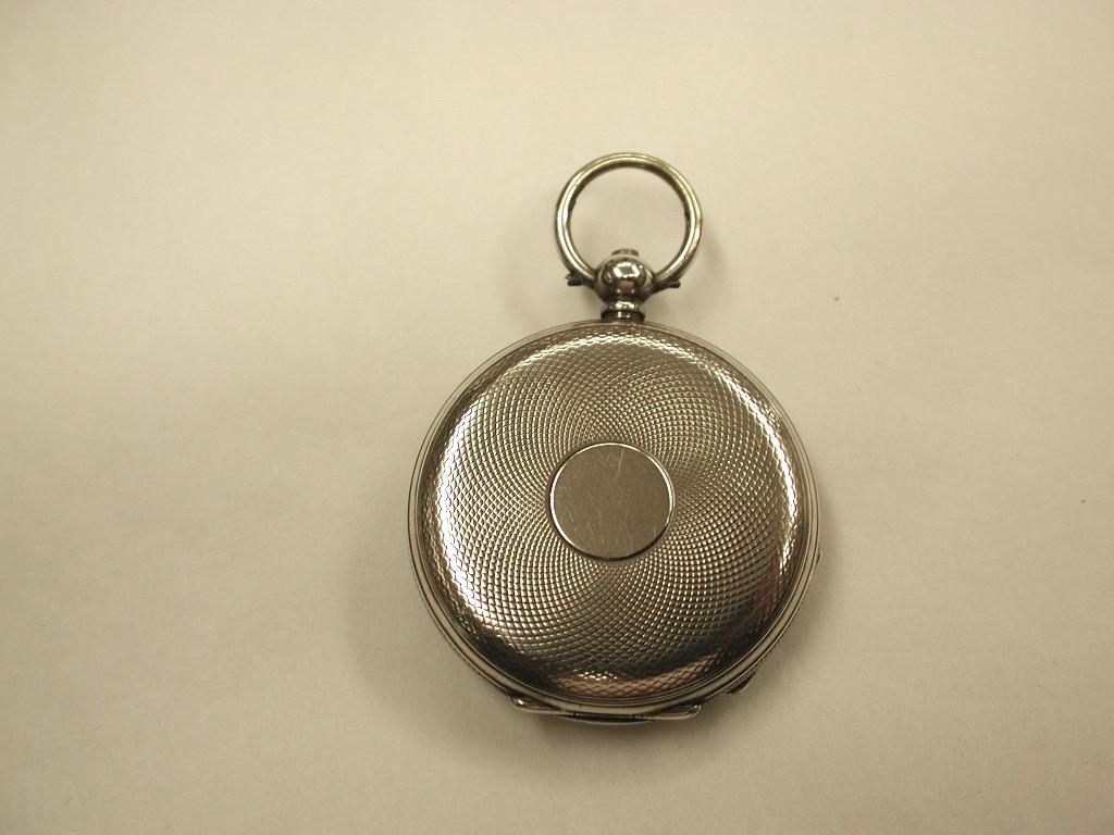Women's Victorian Ladies Silver Pocket Watch Dated circa 1890, Swiss Movement