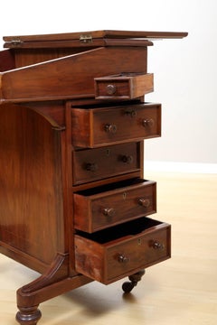 Victorian Lady Walnut Desk, circa 1880