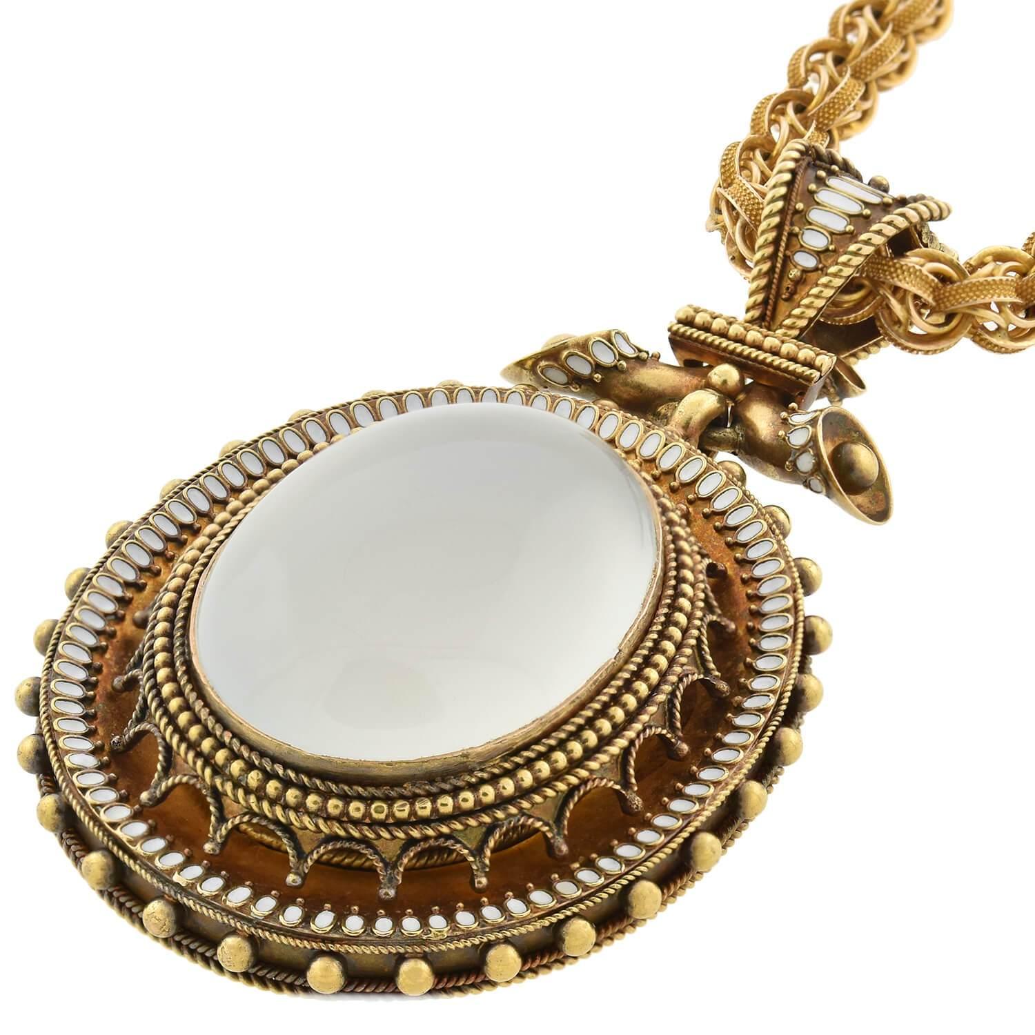 victorian pendant necklace antique