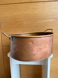 Victorian Large Copper Cooking Pot, 19th Century