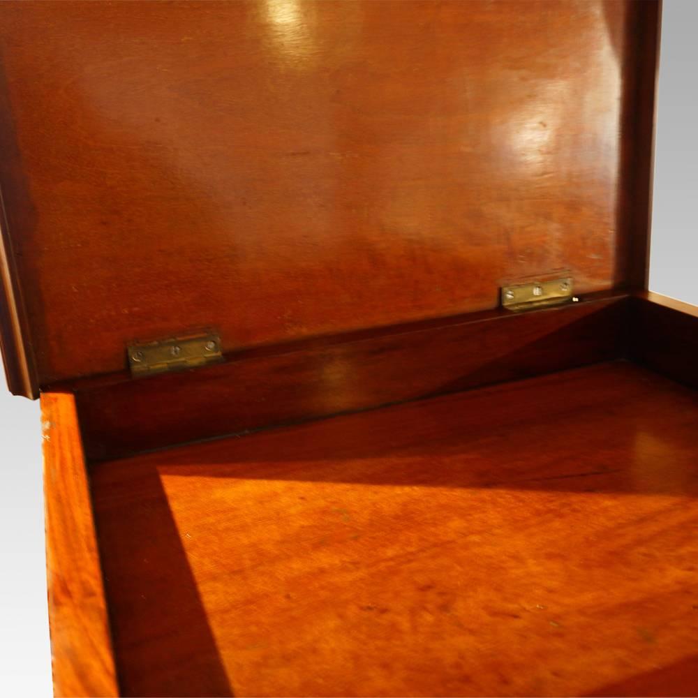 Victorian Large Mahogany Wellington Chest 1