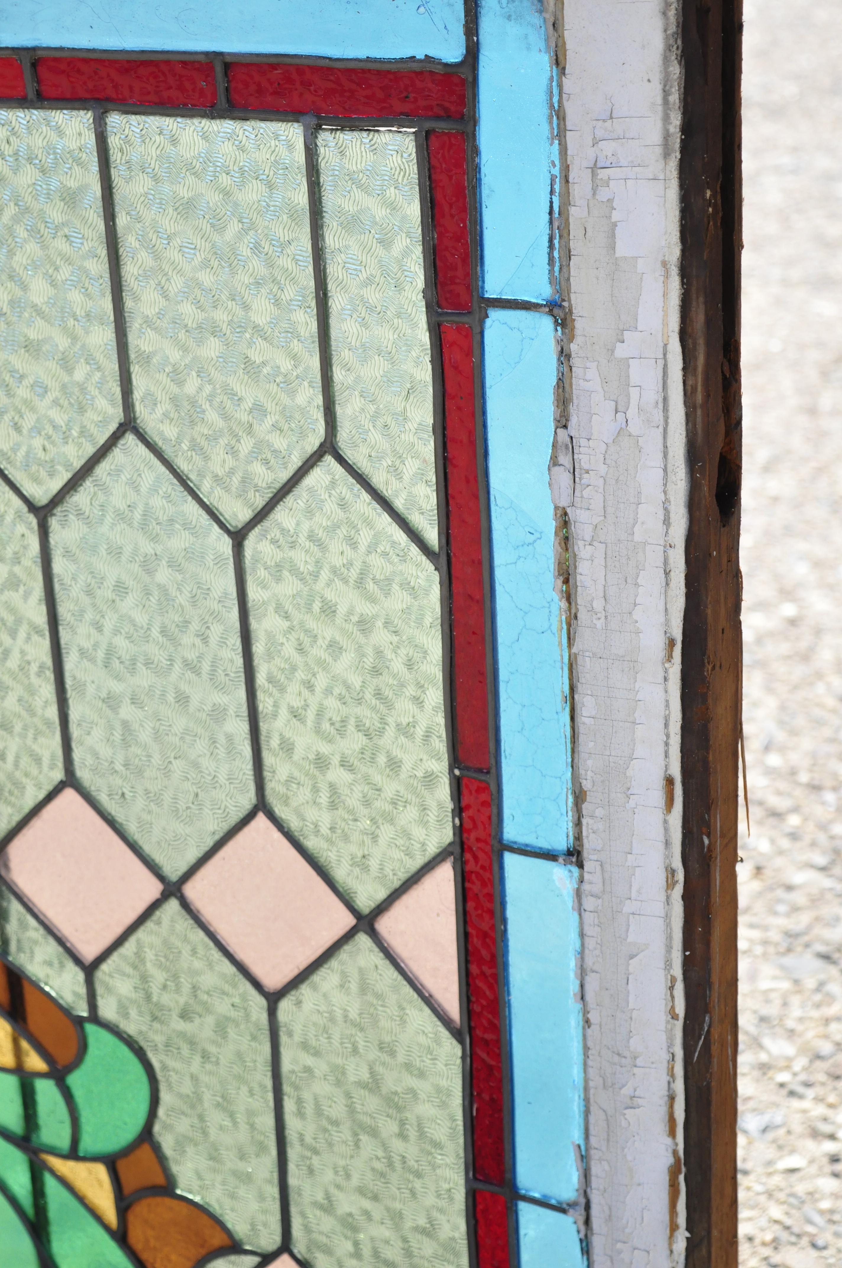 fleur de lis stained glass pattern
