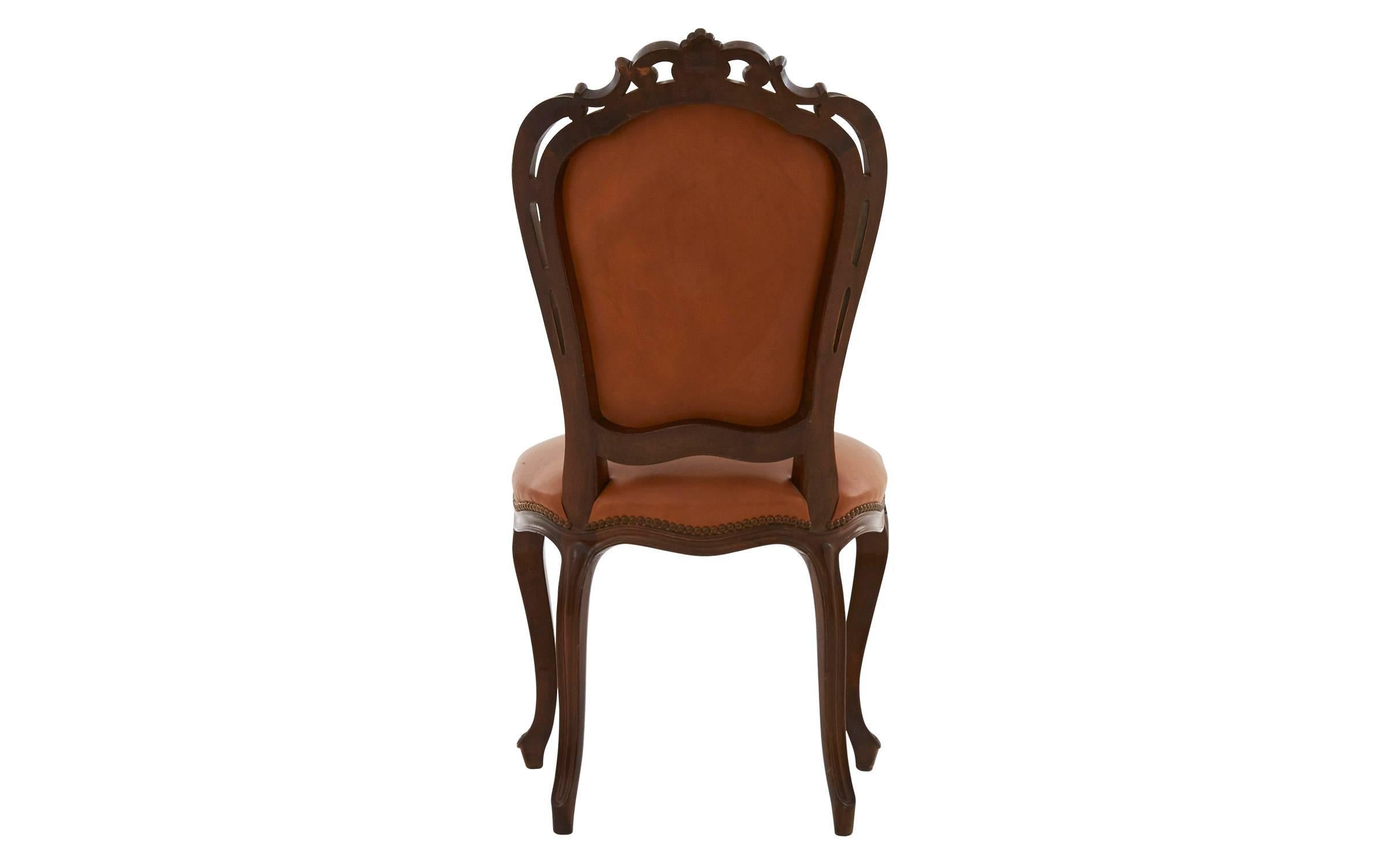 Victorian Leather Chair 2