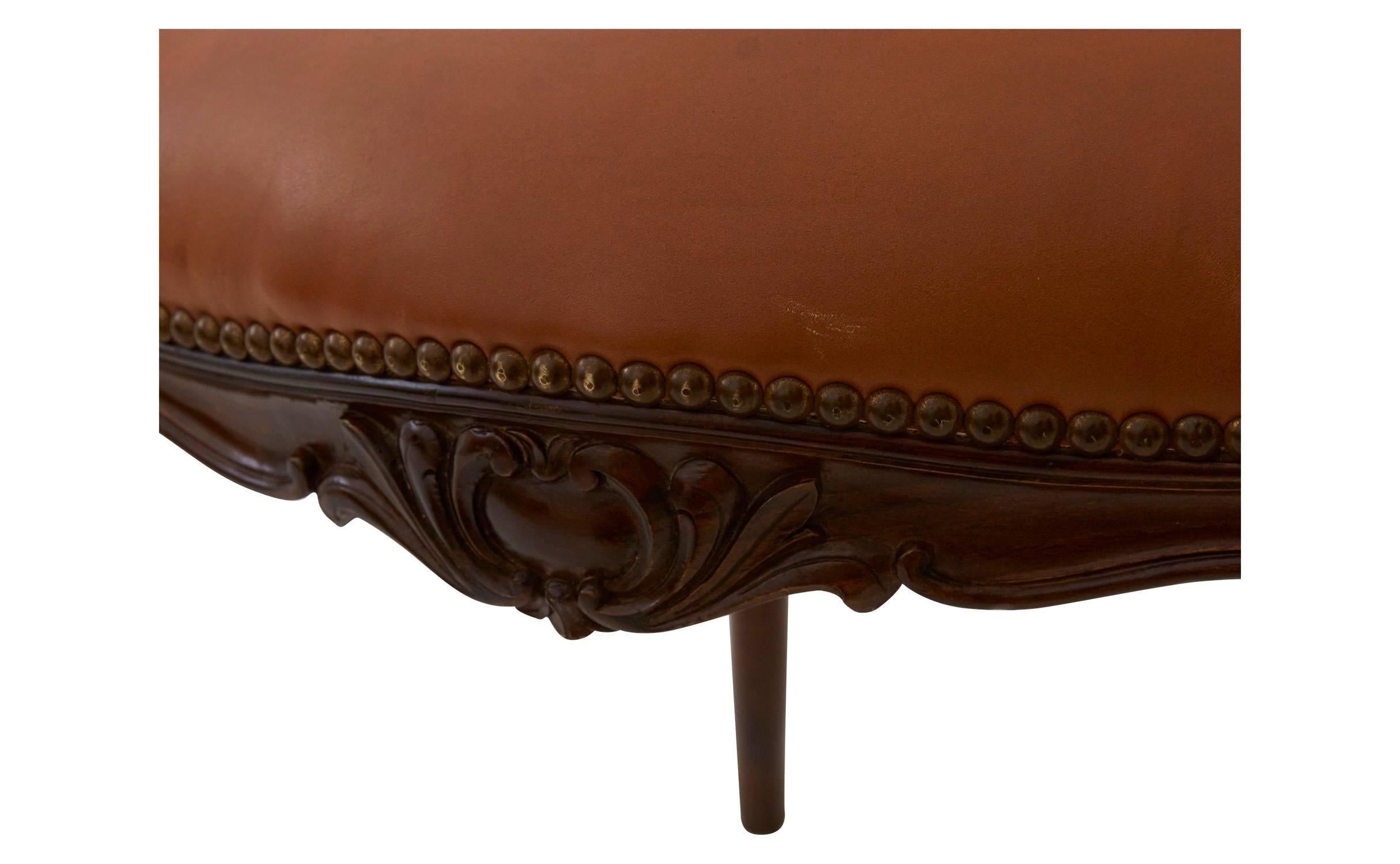 Victorian Leather Chair 3