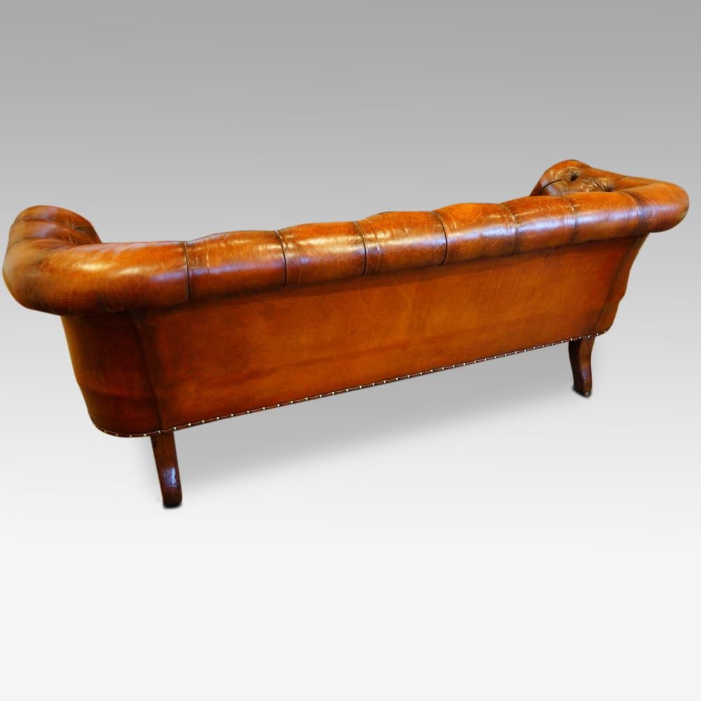 Victorian Leather Chesterfield 5