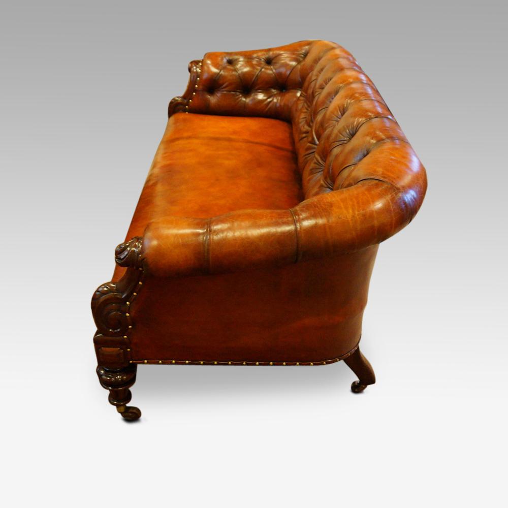 Victorian Leather Chesterfield 6