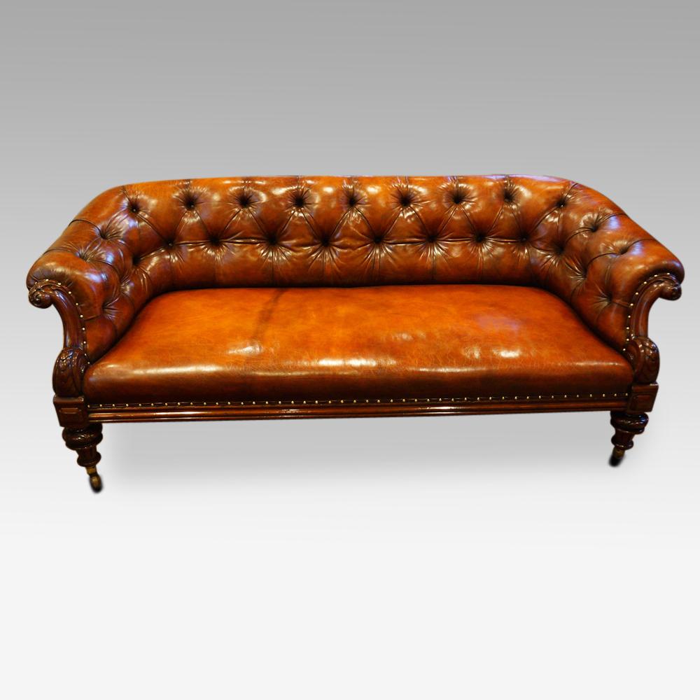 Victorian Leather Chesterfield 2