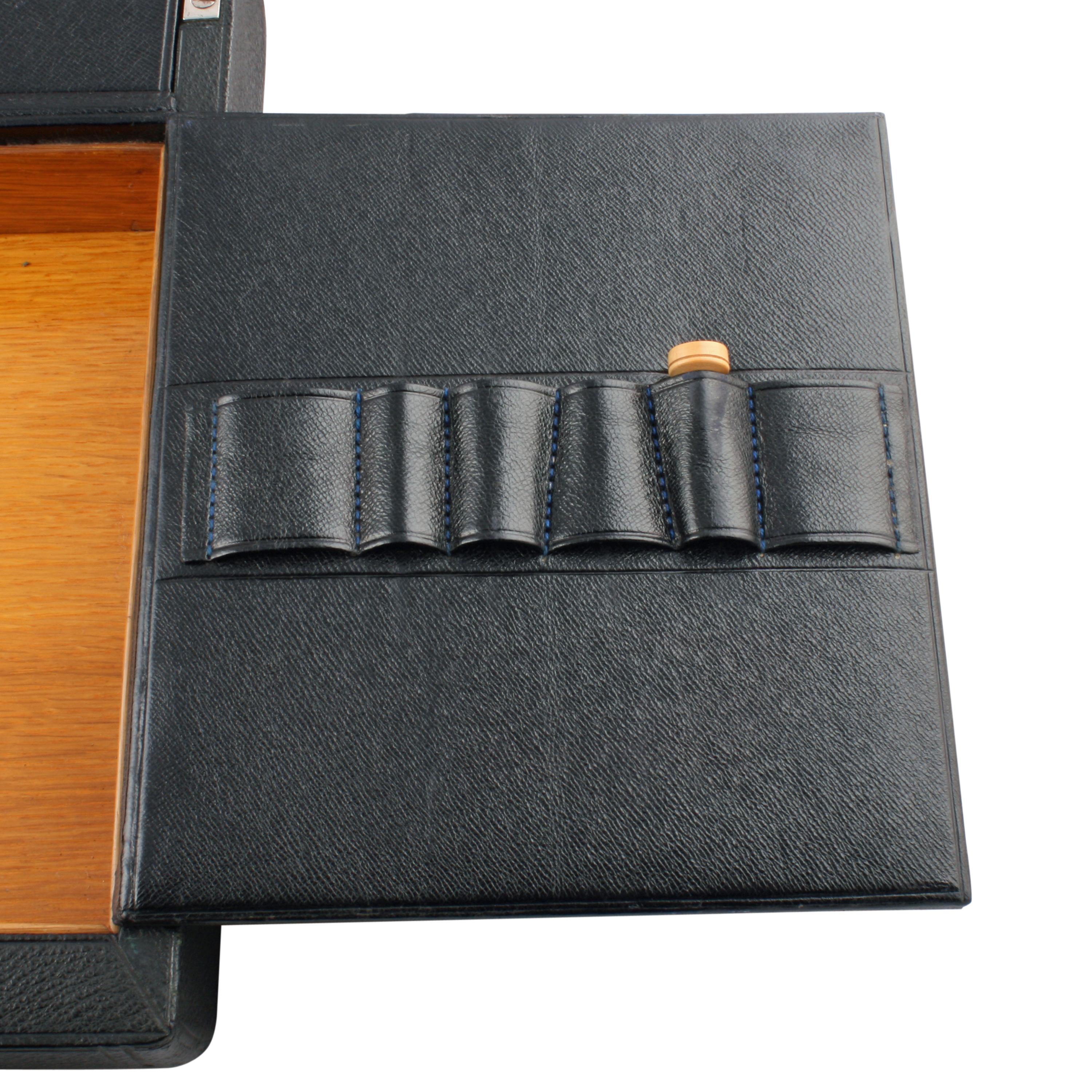 Victorian Leather Stationery Box (Leder) im Angebot