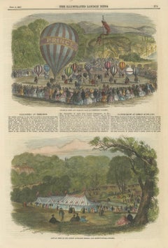 Victorian Leisure: Balloon Races at Cremorne and Floral Fêtes at Bishop Auckland
