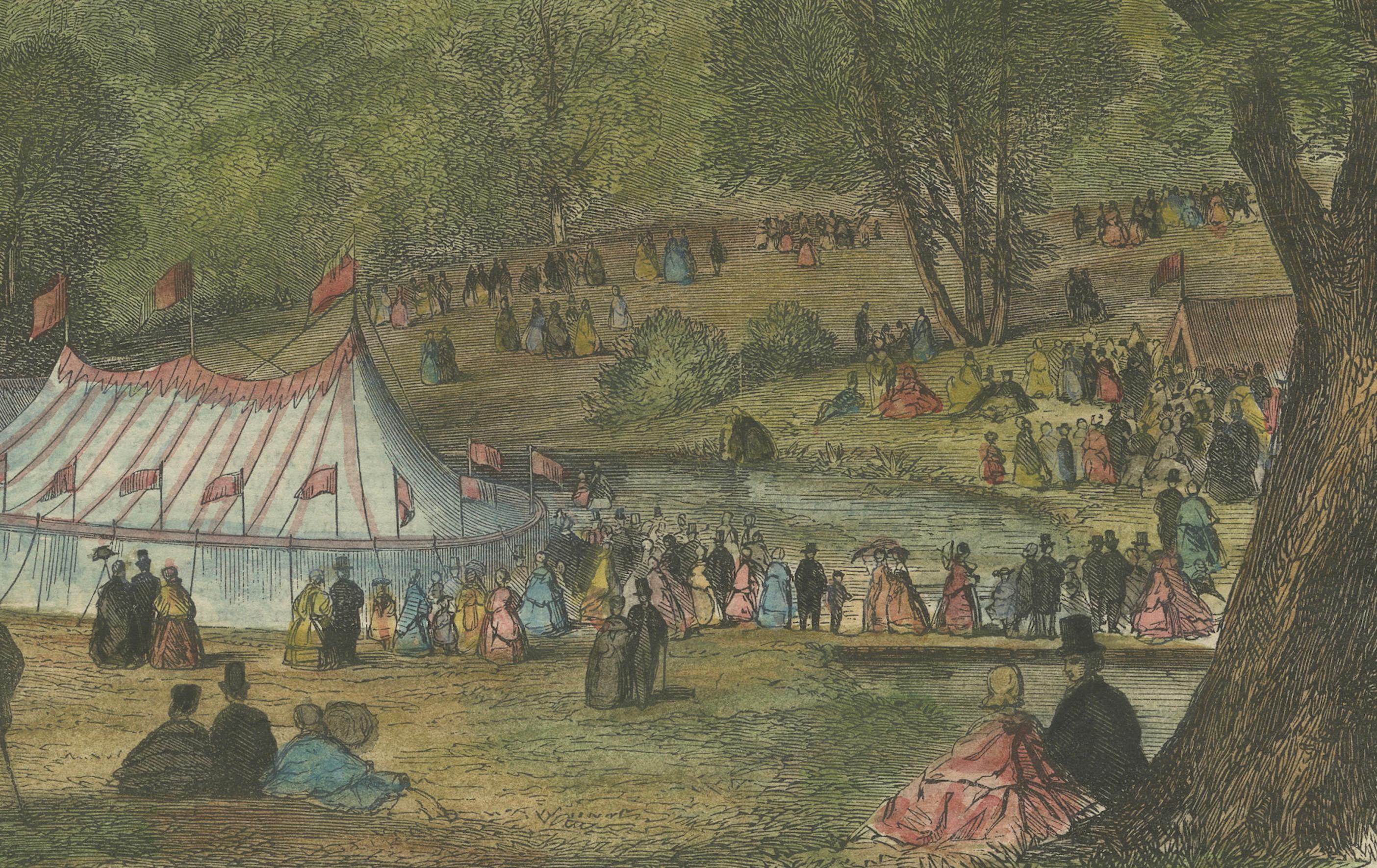 Victorian Leisure: Balloon Races at Cremorne and Floral Fêtes at Bishop Auckland For Sale 3