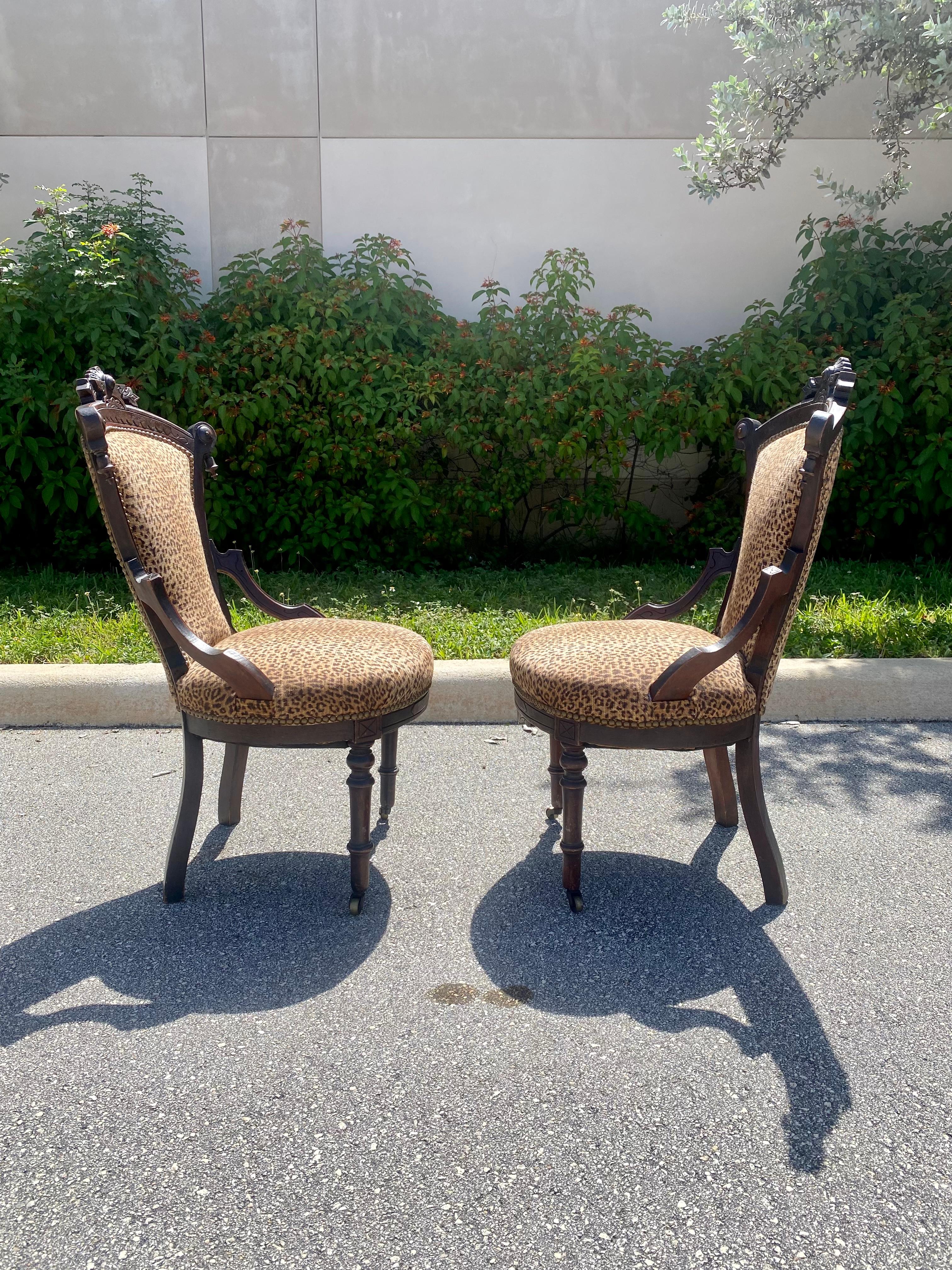 On offer on this occasion is one of the most stunning chairs on brass castors you could hope to find. This is an ultra-rare opportunity to acquire what is, unequivocally, the best of the best, it being a most spectacular and beautifully-presented