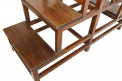 Victorian Library Steps Ladder Mahogany Book Case