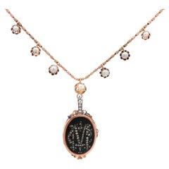 Vintage Victorian Locket Necklace