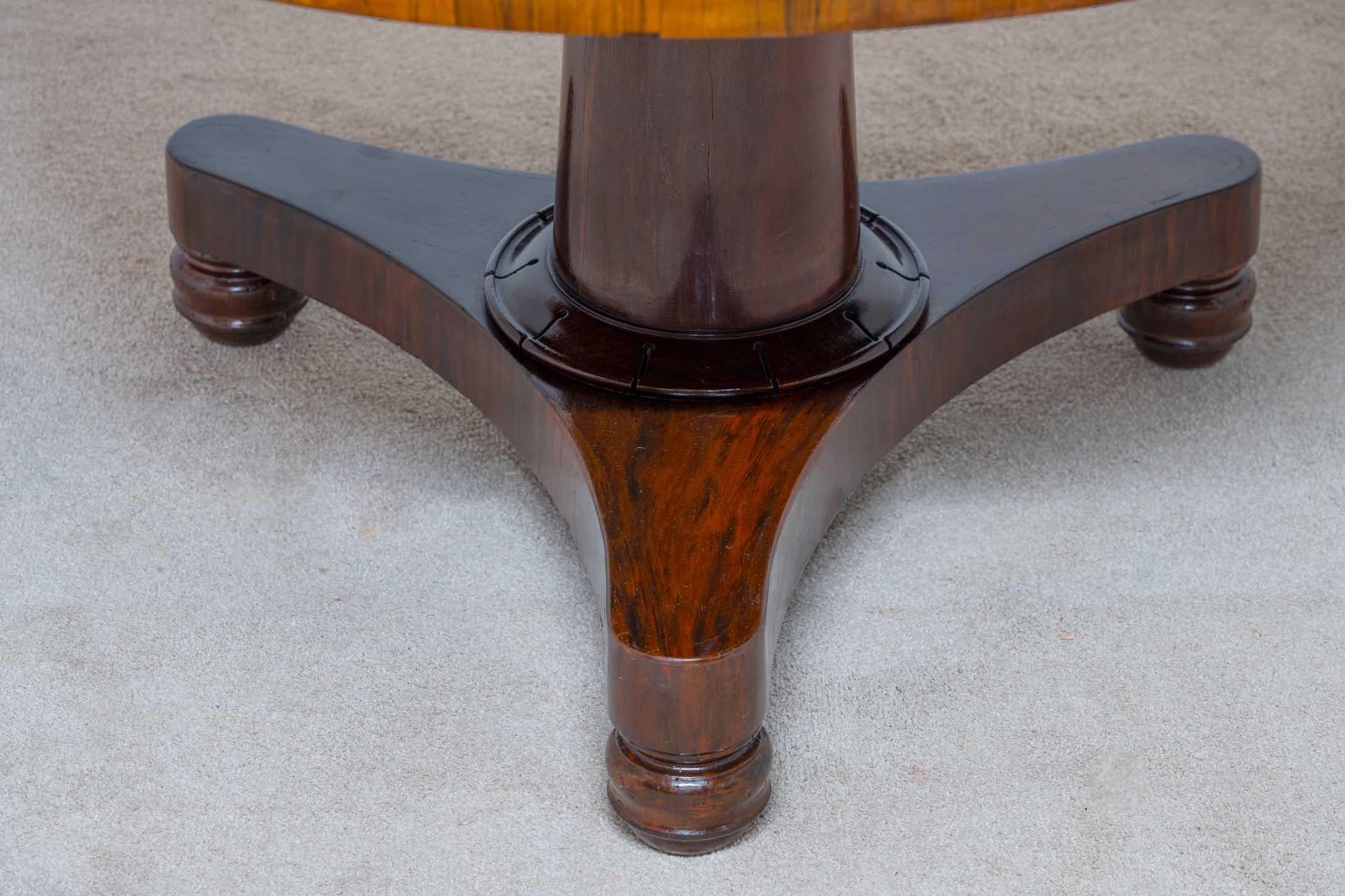 Victorian Loo Table Round Dining Centre Tilt Top 1880 In Good Condition In Potters Bar, GB