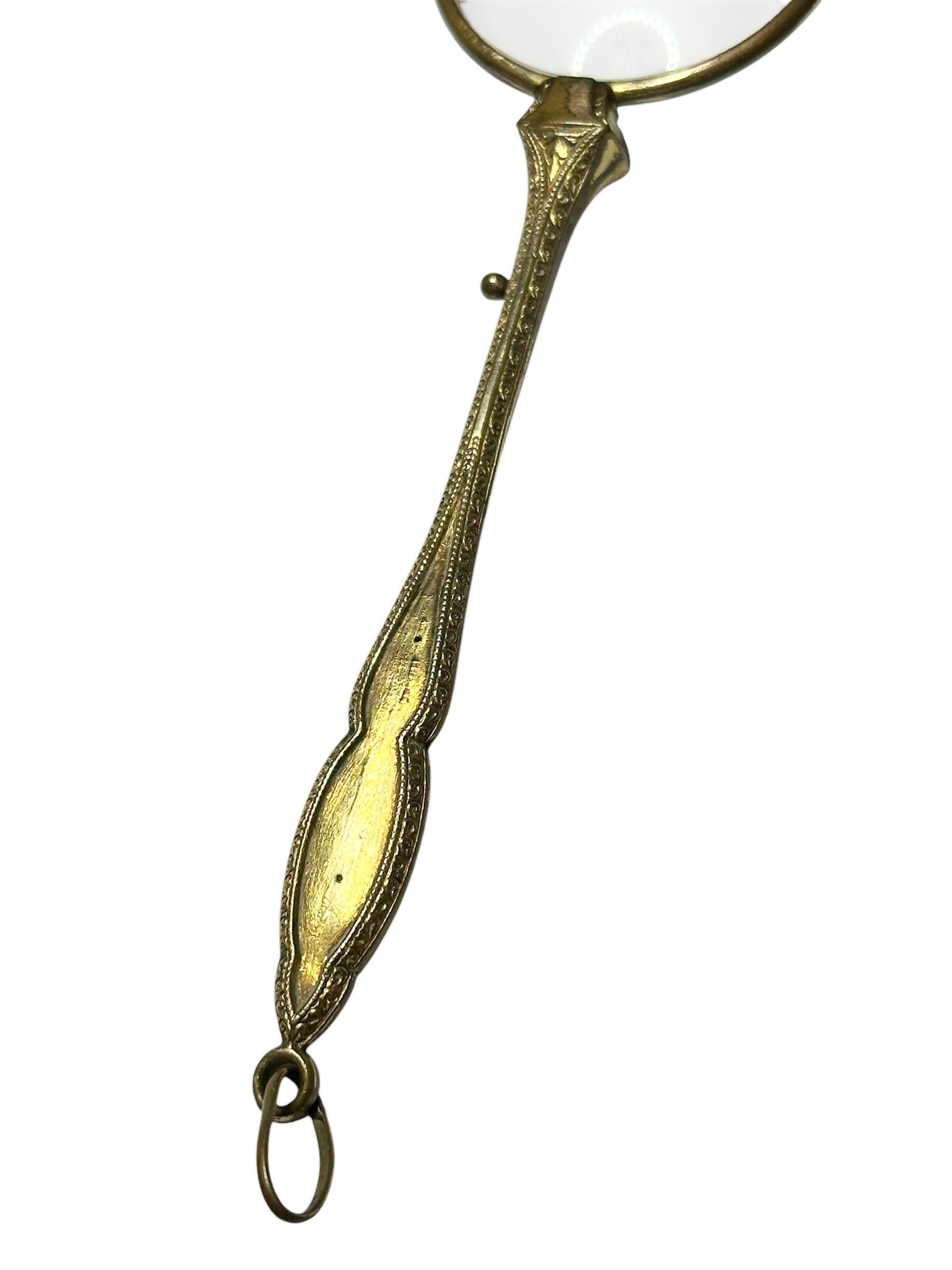Victorian Lorgnette Opera Glasses Folding Spectacles Antique Austria 1890s 1