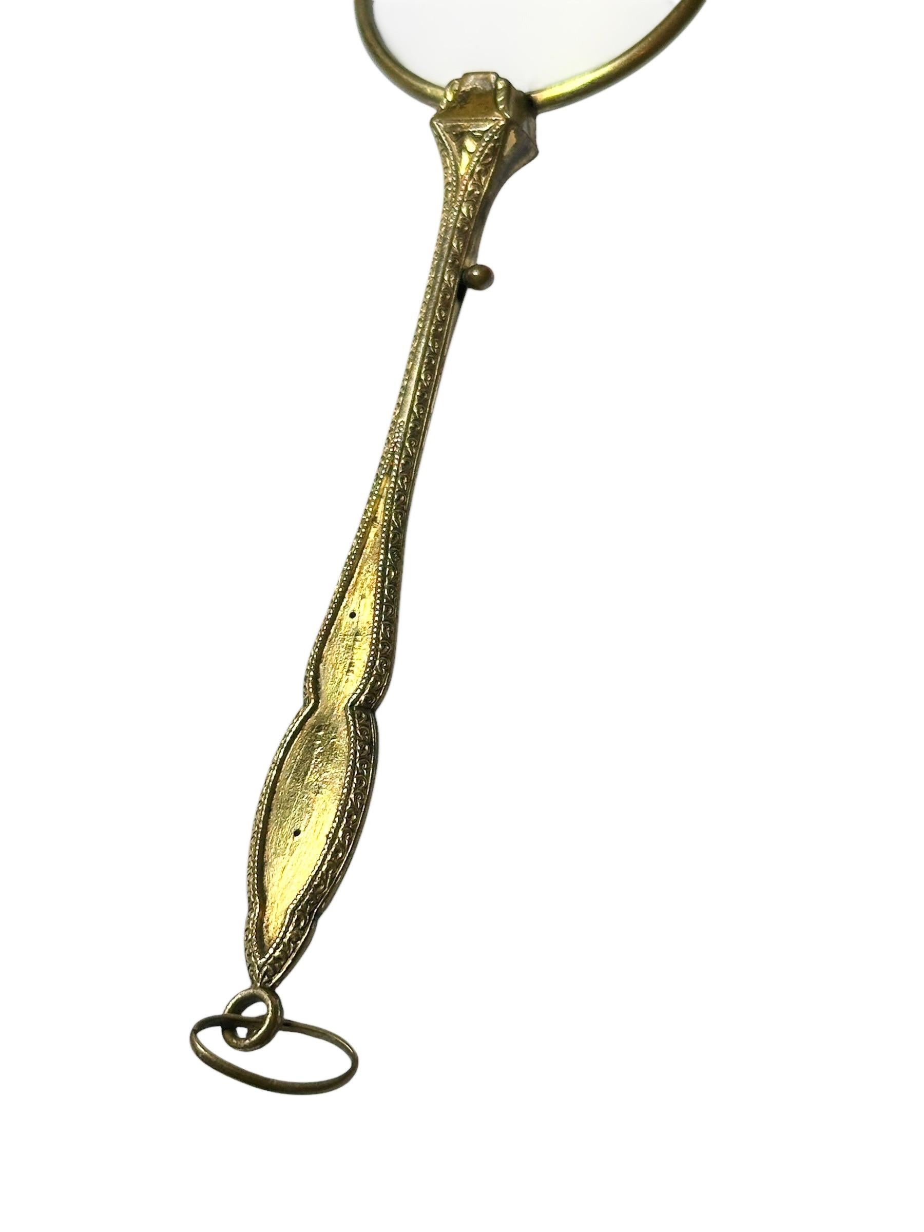 Victorian Lorgnette Opera Glasses Folding Spectacles Antique Austria 1890s 2